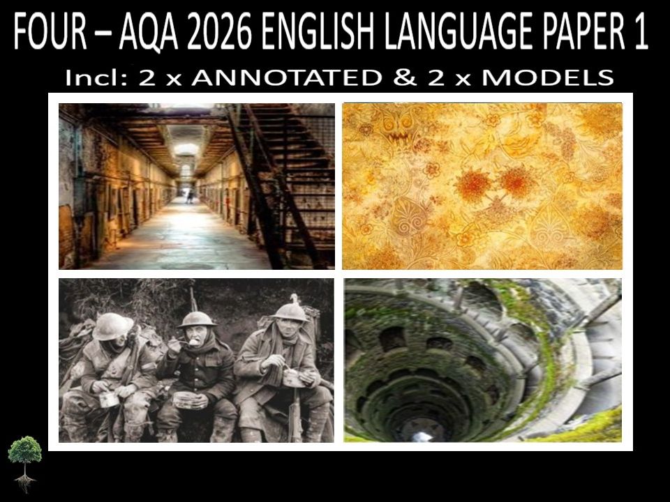 FOUR - AQA PAPER 1 | 2026 FULL MOCKS | ANNOTATED  |  MODELS
