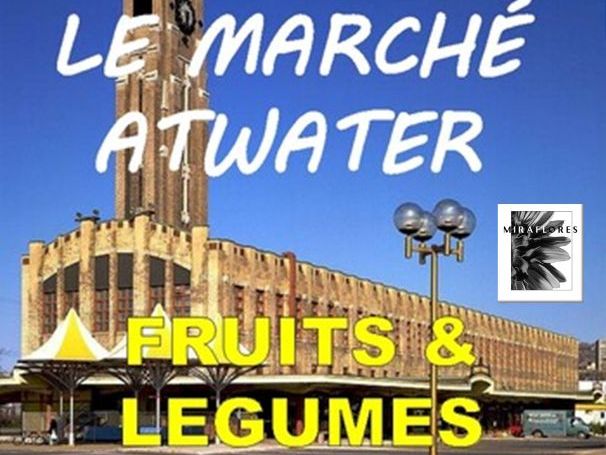 Fruits et legumes - Montréal - 8 options for classroom use - authentic pictures - FRENCH 1-2