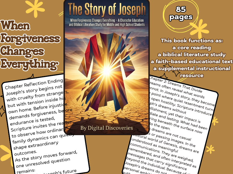 The Story of Joseph – Bible-Based Reading & Reflection Resource for ...