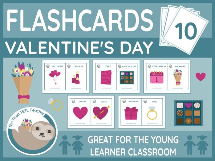 ESL Valentine's Day Flashcards