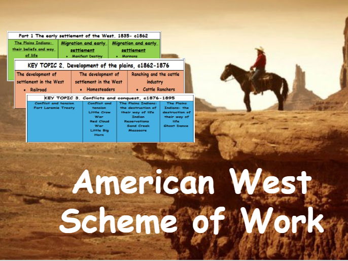 American West Scheme of work