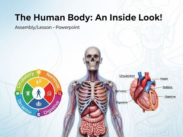 The Human Body: An Inside Look! - Assembly/Lesson - Powerpoint