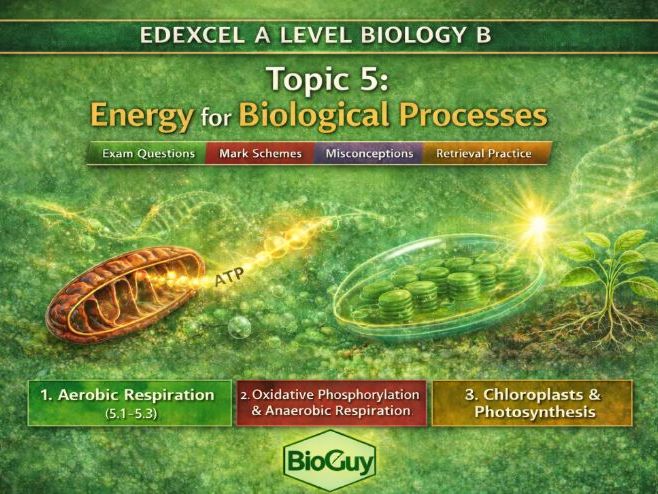 Edexcel Biology B: 5.2 Anaerobic Respiration