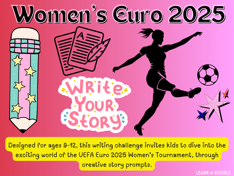 UEFA Euro 2025 Women’s Tournament: Story Prompts for Kids to Inspire Writing
