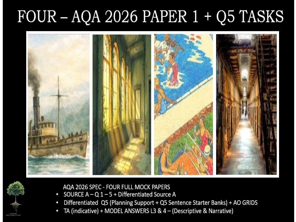 FOUR - PAPER 1 | 2026 FULL MOCKS | Q5 TASKS