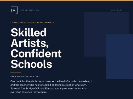 Art and Design Handbook: HoD and Teachers