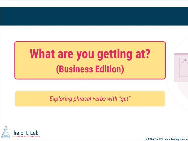 What Are You Getting At? | Phrasal Verbs with Get | Business English Lesson | B2