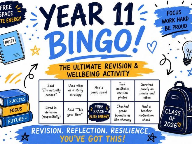 Year 11 Leavers’ Bingo Duo Activity Pack