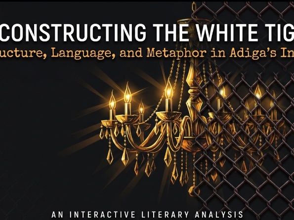 The White Tiger Analysis Mini: Theme Character Language Year 10 & Senior