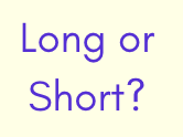 Long or Short? (vowel sound games)