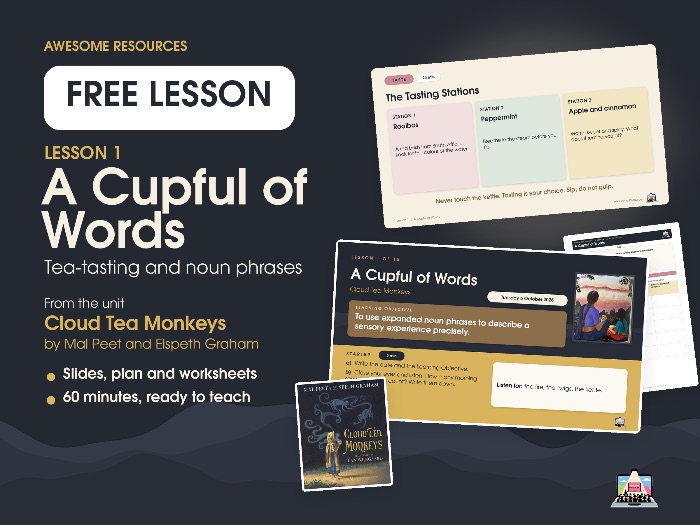 Cloud Tea Monkeys: 3/4 English/Literacy - 1st LESSON FREE -