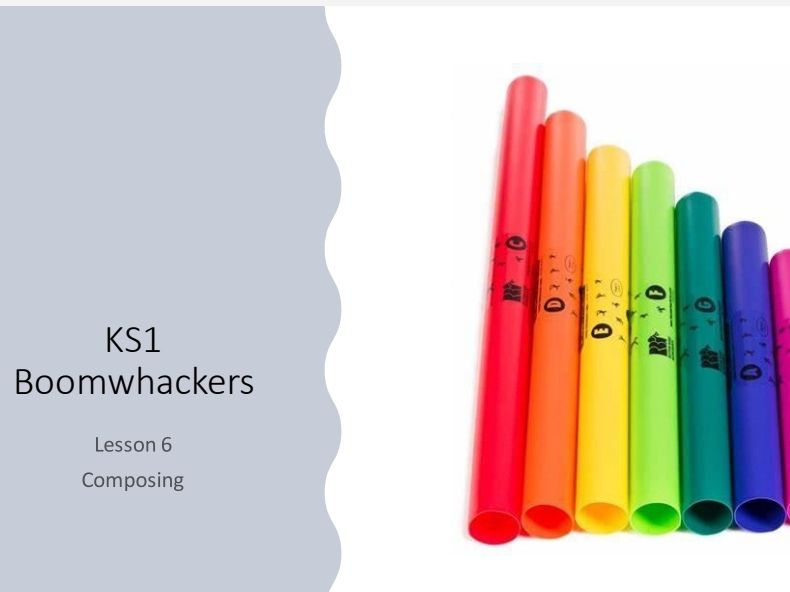KS1 Boomwhackers Scheme of Work Teaching Resources