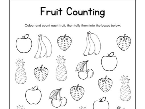EYFS Counting Activity