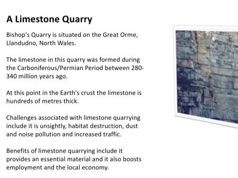 KS4 Chemistry Limestone Presentation
