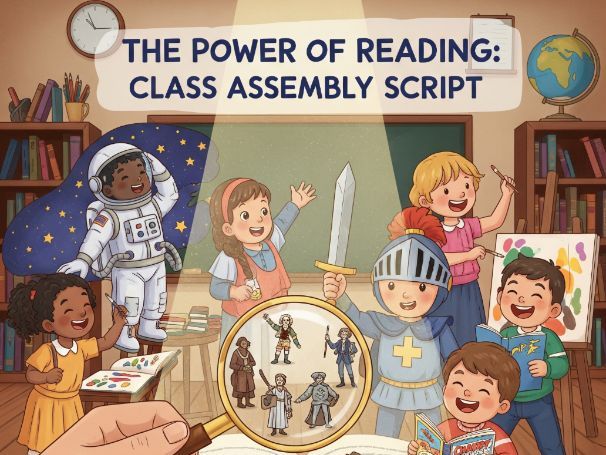 The Power of Reading: Class Assembly Script