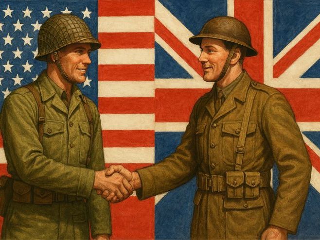 VOCABULARY STORY 779 WHY DID THT USA  BUILD BASES IN ENGLAND?