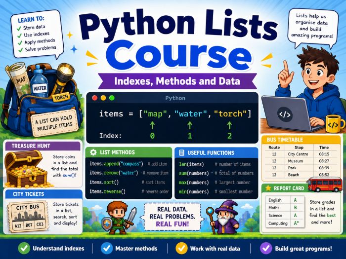 Python Lists Course Pack