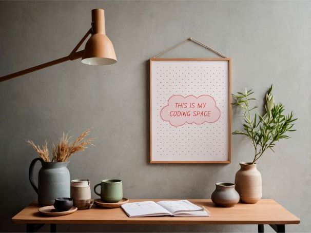 FREE Coding Space Poster | Computer Science Classroom Display | KS2–KS4 STEM Decor