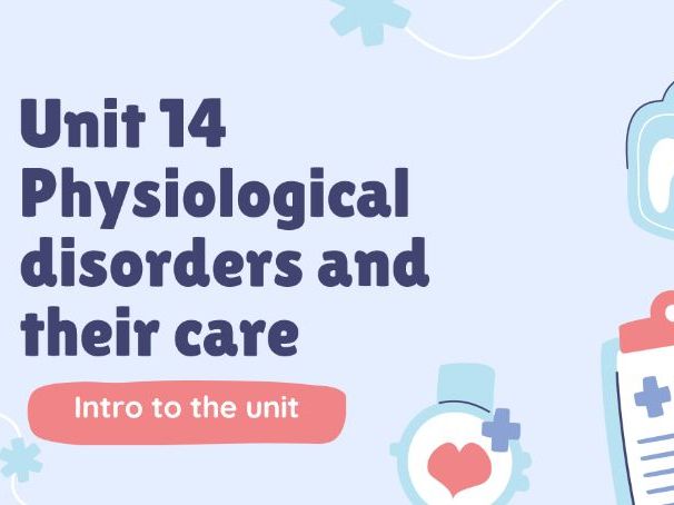 BTEC L3 Health and Social Care - Unit 14 learning aim D resources