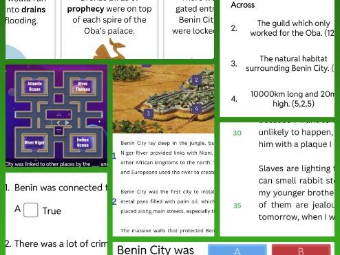 The Kingdom of Benin - Life in Benin City Unit of Work