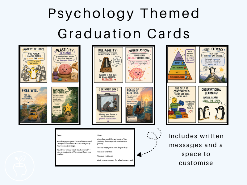 Psychology Graduation Cards
