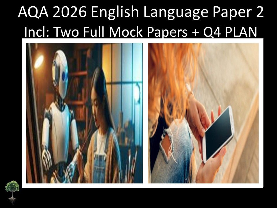 Two AQA 2026 GCSE English Language Paper 2 Mocks | Q4 Plan