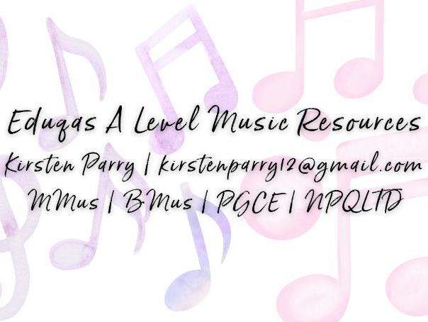 Eduqas A Level Music: AoSA Development of the Symphony classroom display!