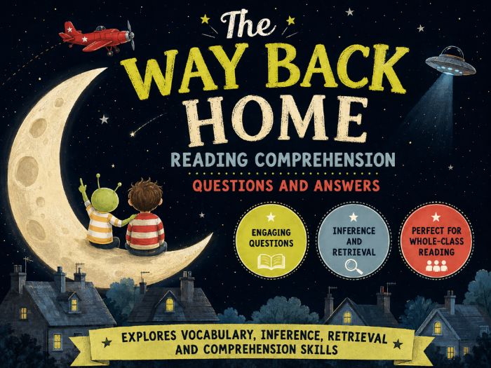 The Way Back Home - Comprehension - KS1