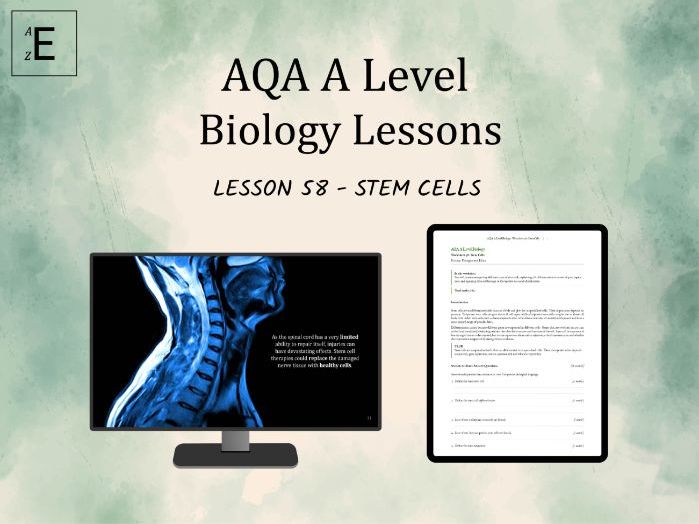 AQA A Level Biology Lesson 58 - Stem Cells