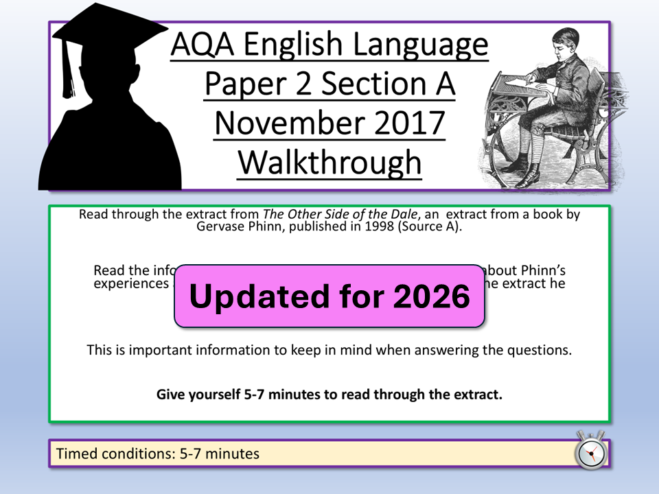 AQA English Language Paper 2 November 2017