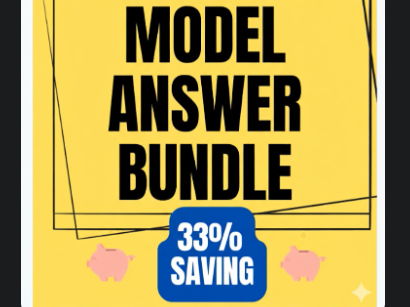 40+ Pages Unit 2 & 4 Model Answer Bundle