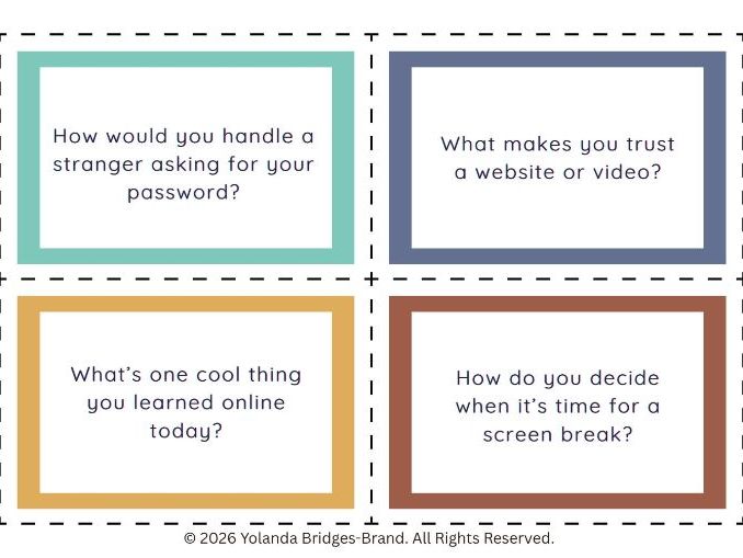 Questions to Support Digital Citizenship