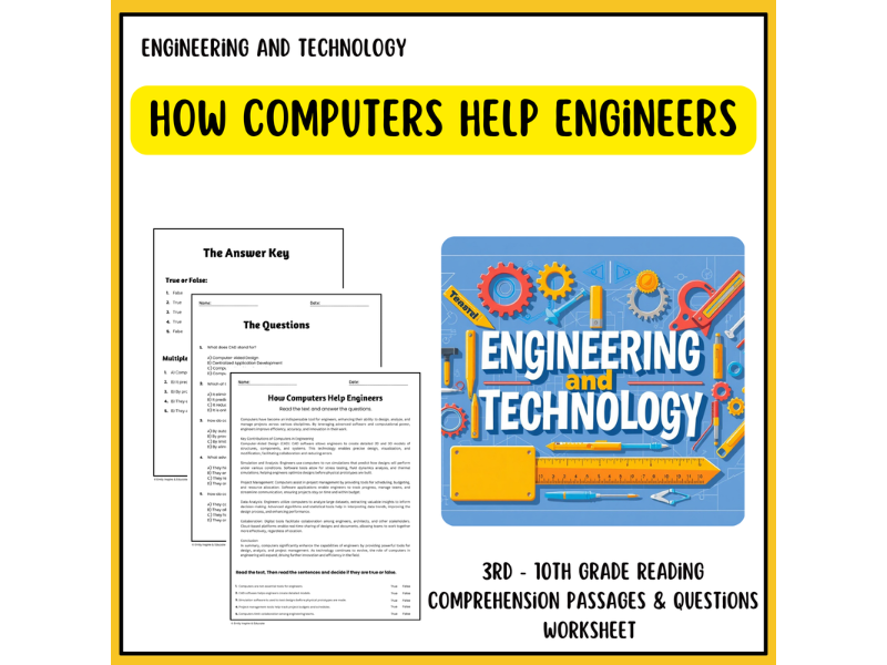 How Computers Help Engineers Reading Comprehension Passages & Questions ...
