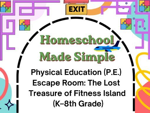 Physical Education Escape Room | Grades K-8th