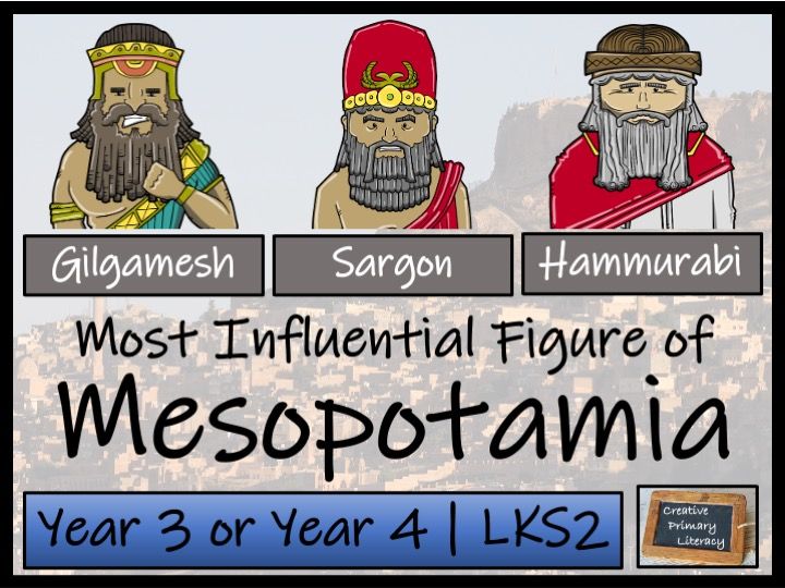 Most Influential Figure of Mesopotamia Opinion Writing Unit | Year 3 or Year 4