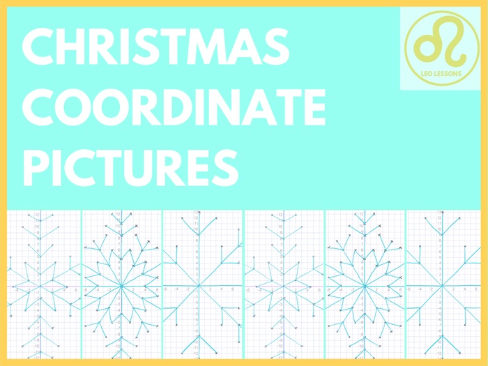 christmas-coordinates-in-4-quadrants-teaching-resources