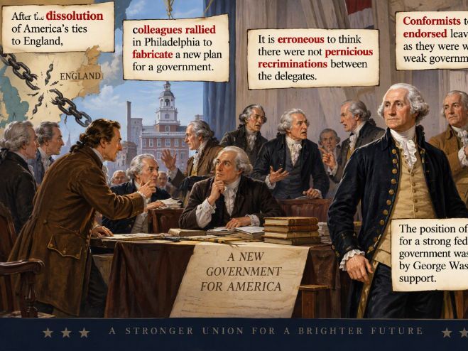 VOCABULARY CHALLENGE HOW DID THE USA FORM A STRONG CENTRAL GOVENMENT?