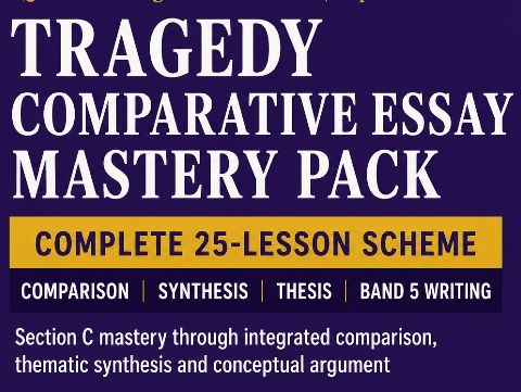 AQA A-Level English Literature B: Tragedy Comparative Essay Mastery Pack