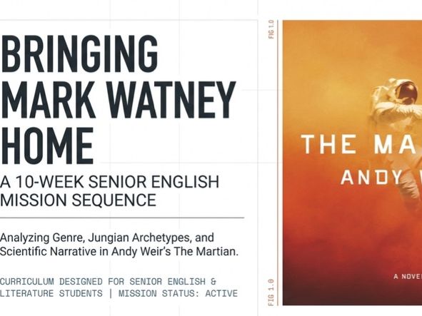 The Martian by Andy Weir – Complete Teaching Unit | Sci-Fi Novel Study | Senior