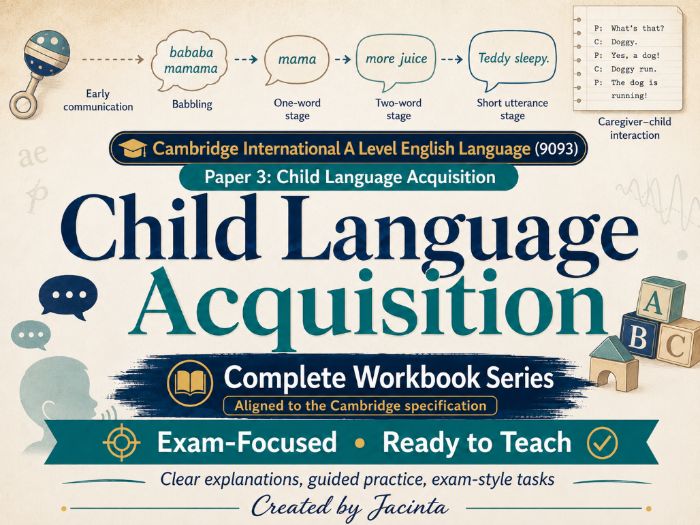 Cambridge 9093 CLA – Complete Workbooks