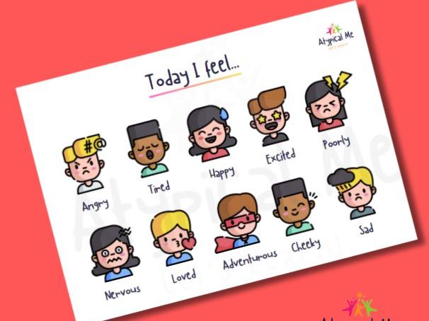 Emotions Printable | SEND Feelings Board