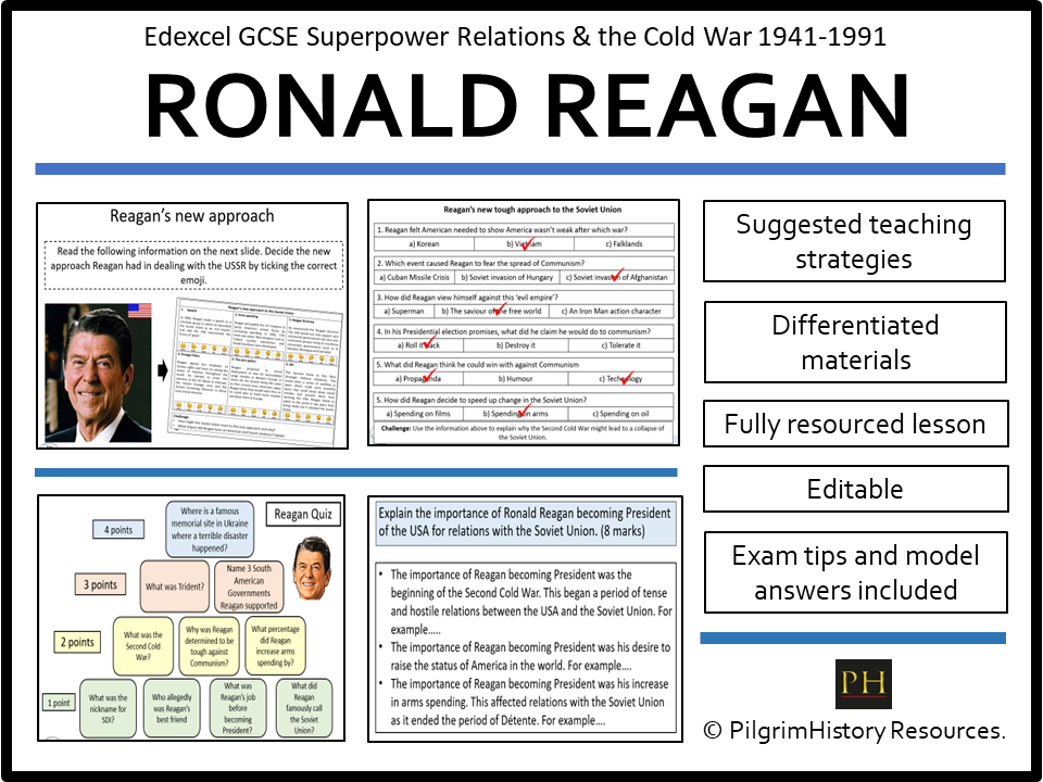 Edexcel GCSE Cold War: Ronald Reagan & the Second Cold War