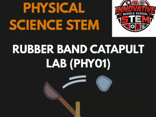 Rubber Band Catapult Energy STEM Lab PHY01