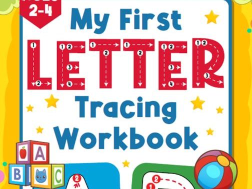 Letter Tracing Workbook for Preschool & Kindergarten