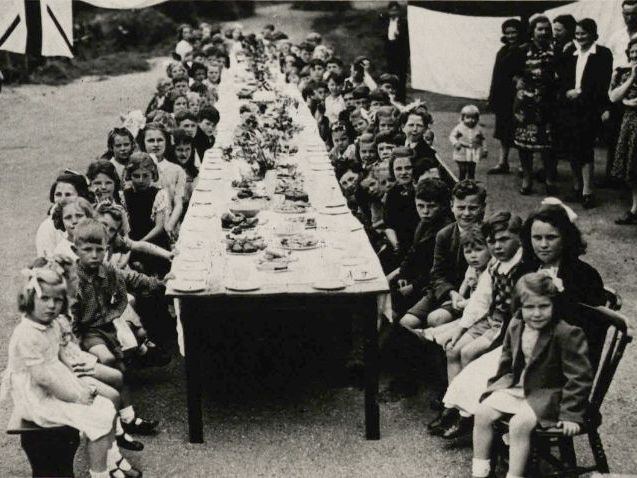 Photographs of VE Day in Suffolk