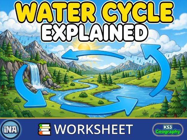 The Water Cycle - KS3 Geography Worksheet