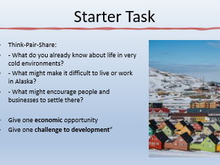 AQA GCSE Geography: Alaska Opportunites and Challenges