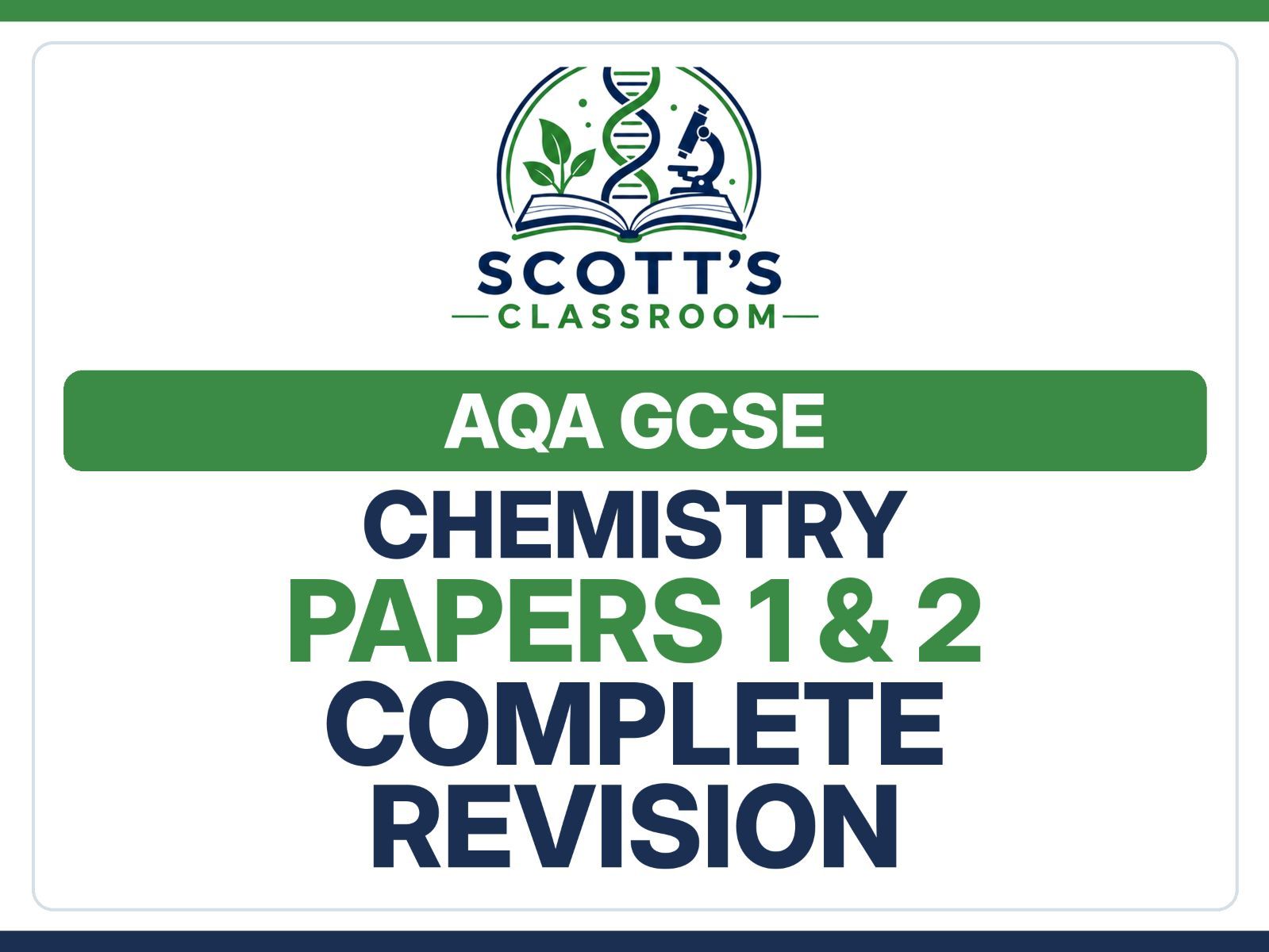 AQA GCSE Chemistry Complete Revision Bundle