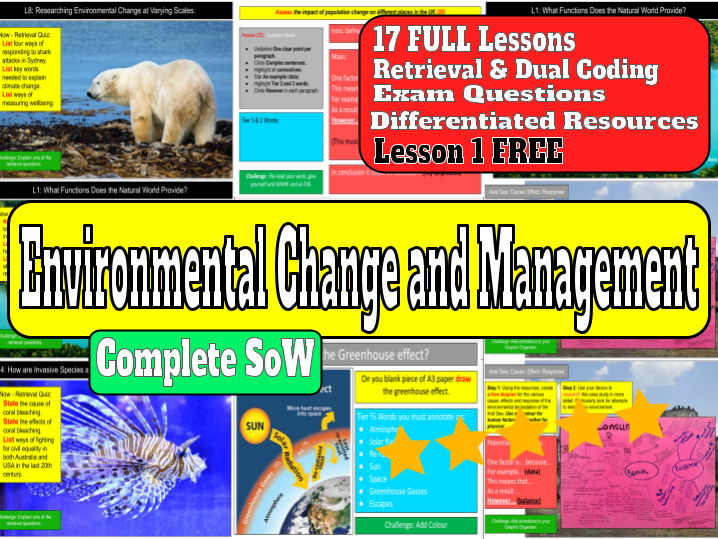 Environmental Change and Management