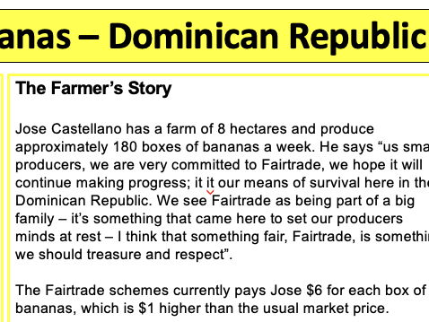 Fairtrade Case Studies